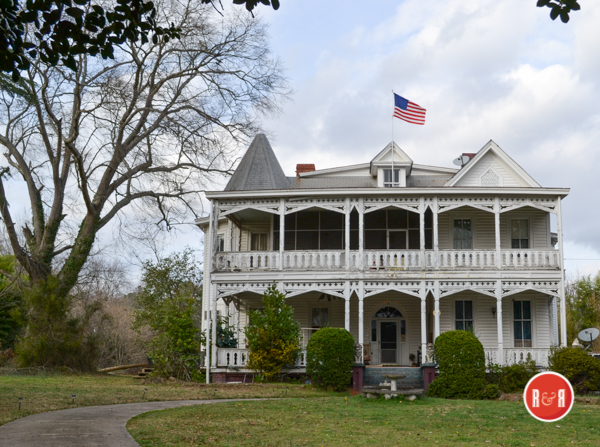 Supt.'s home along one of Pelzer's historic main streets.