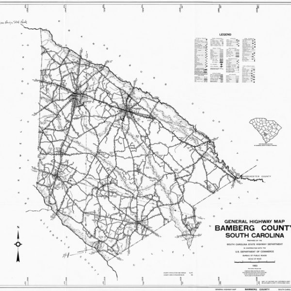 BAMBERG COUNTY SCDOT MAPS - Bamberg County